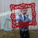 3 Large Vintage Style PHOTO BOOTH FRaMEs - You Choose the Colors - Double Sided - wedding - holiday - home