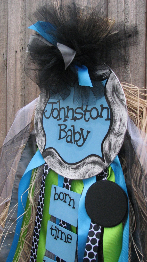 Hospital/Announcement Baby Door Hanger