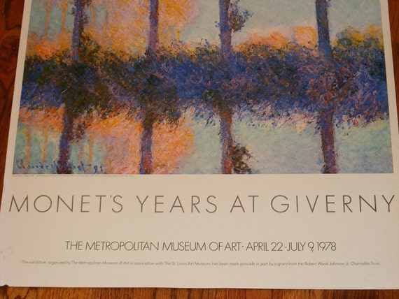 Metropolitan Museum Of Art: Monet's Years at by GoldiesNaturalGems