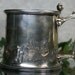 Shaving Mug-Antique Pairpoint Silver Plated Shaving Mug