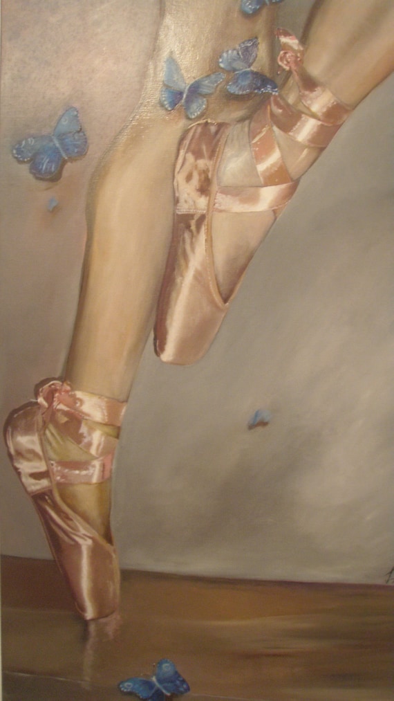 butterfly ballet shoes