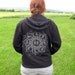 dancing skeleton mandala hoodie