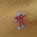 Reddy Kilowatt Pin Tie hat Lapel pin Red Lightning Electricity Vintage 1950s