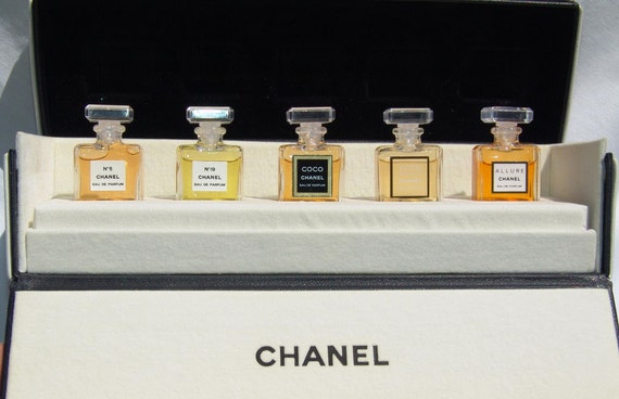 RESERVED for susan909 LAST INSTALLMENT Chanel 5pc Mini