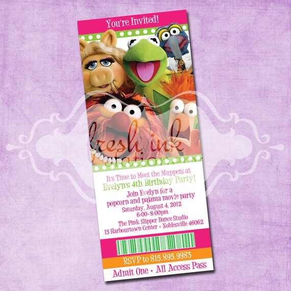 Muppet Wedding Invitations 8