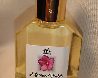 AFRICAN VIOLET Exotic Perfume Oil by Sukran -15ml- Perfect fragrance of Violets, Fresh and not too sweet