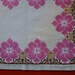RESERVED FOR ATOM 17 Vintage Swedish tablecloth / Cross stitch tablecloth