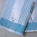 Vintage Swedish linen kitchen towel / Set of 2