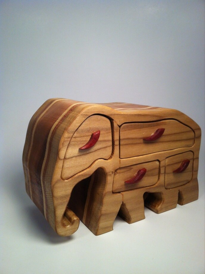 Elephant Bandsaw box