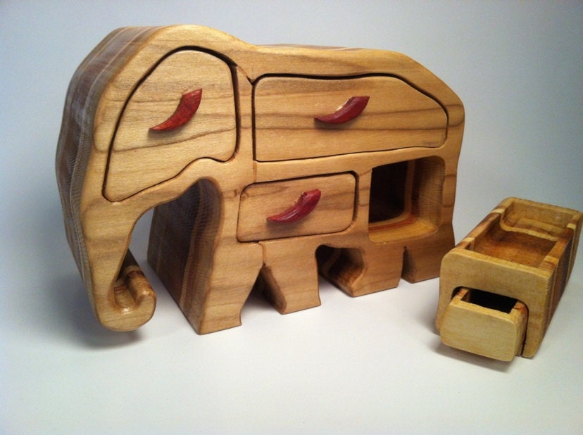 Elephant Bandsaw box