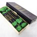 Vintage J and P Coats Rayon Embroidery Floss, Leaf Green
