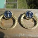 Fabulous Large Clip Sailor Anchor and Rope Earrings