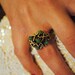Green and Gold Ring