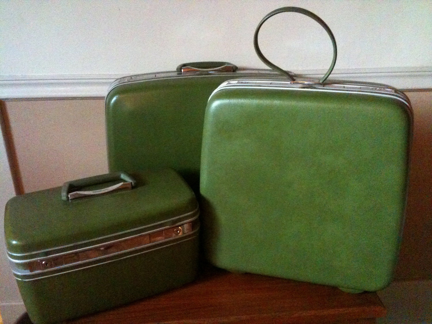 samsonite suitcase vintage