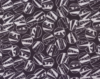 EOB Clearance, 3/4 Yard, Black Fabric, Black Fabric, Black and White Fabric