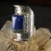 Moroccan Jewelry - Lapis Ring - Ancient Jewelry - African Jewelry - Ethnic Jewelry - Bedouin - Tribal - Silver Ring - Gems and Jewelry