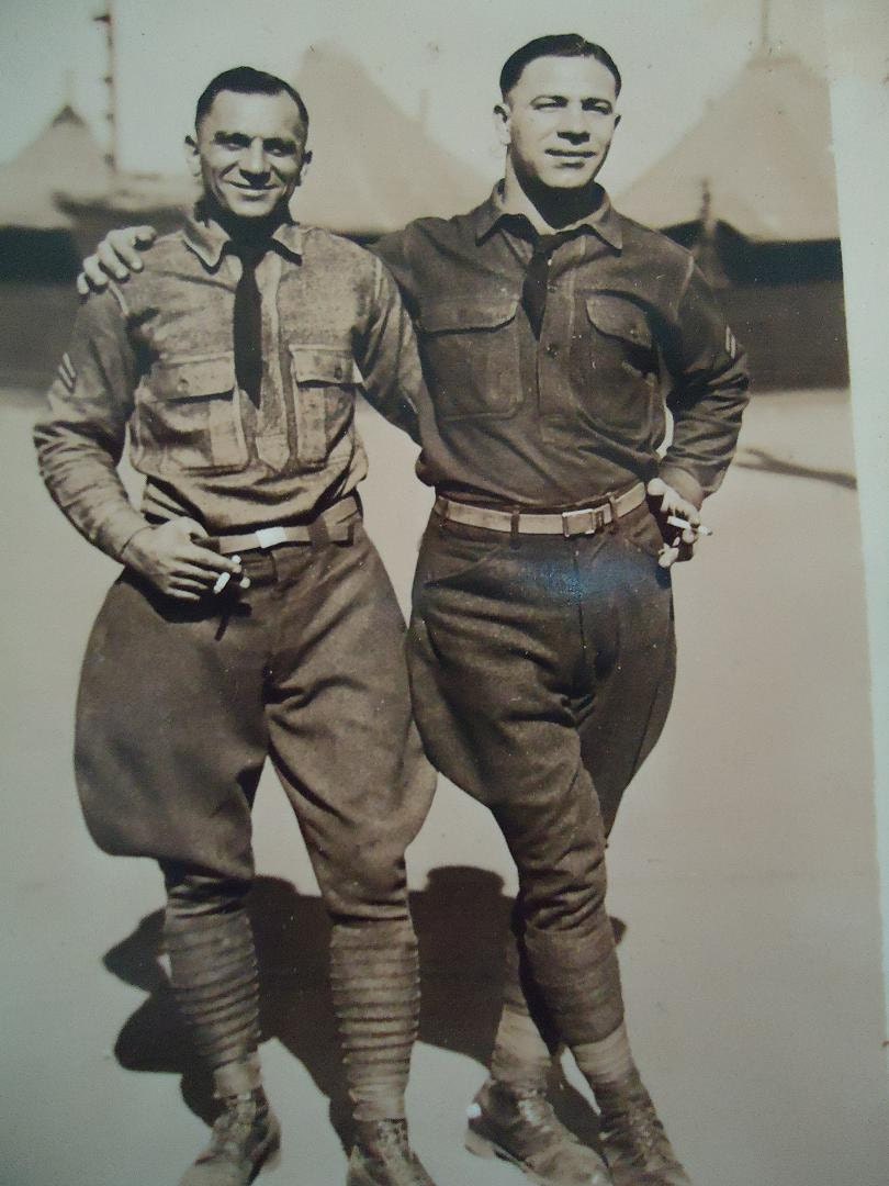 Vintage Black and White 1920s Photo of Two by GoingBizerklee