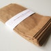 50- 5 x 7" Kraft Paper Bags for decorate, stamp, gift bags, envelopes, party favors, and many more