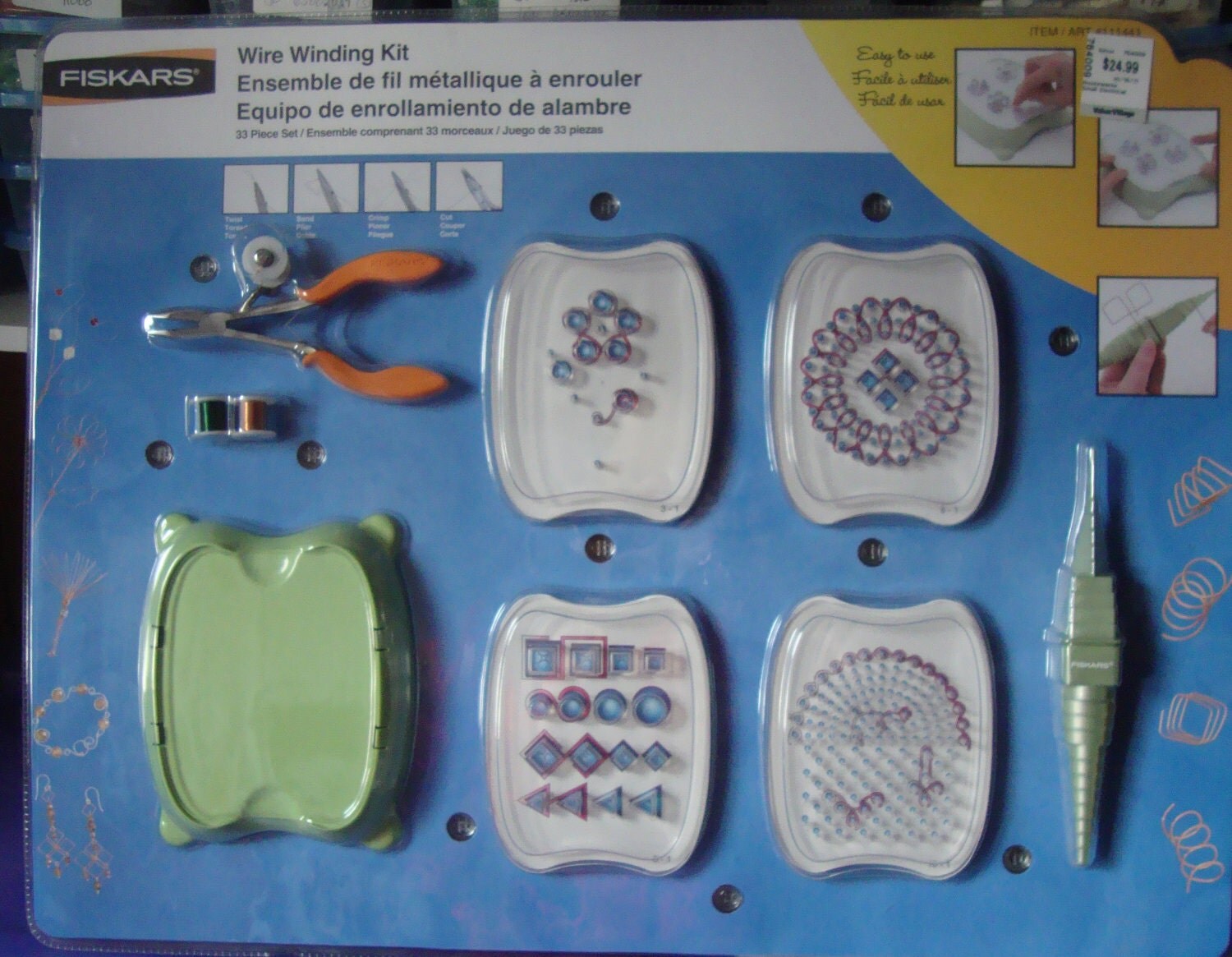 Fiskars Wire Winding Kit jewelry bead supply