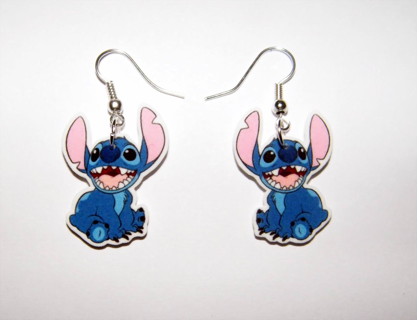 Disney Lilo and Stitch Stitch earrings by Murals4U on Etsy