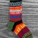 Hand Knit Wool Socks, Men, Women, Unique Icelandic Original Design, Handknit Wearable Art, Washable wool socks. 2.6 - FREE US SHIPPING