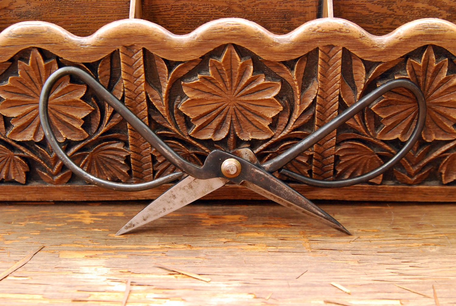 1 Pair Antique Japanese Pruning Shears