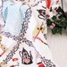 Vintage Tablecloth / FARMHOUSE Prairie French Cottage / AQUA Mint Teal Cherry RED Yellow Mellow Black Accents / 1950's 60's / Treasury Item