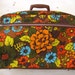 Vintage Flower Power Overnight Bag.