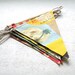 Cat Paper Bunting Cute Flags Cute Cat Vintage Bunting