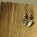 Sterling silver heart earrings