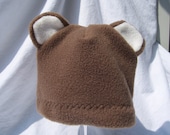 Baby Bear Fleece Hat