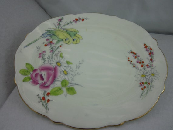 Vintage 1930's Paragon China Commemorative by HipNavyBeads on Etsy