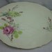 Vintage 1930's Paragon China Commemorative Dinner Plate Budgy and Flower Pattern