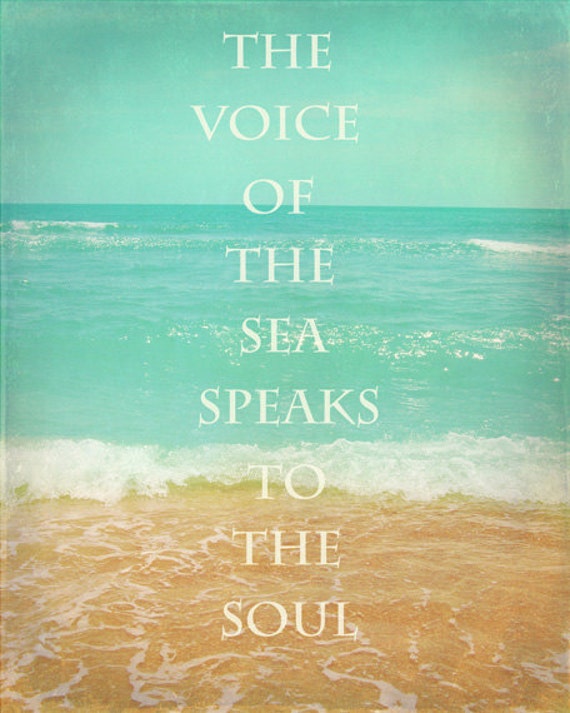 Beach Photograph The Voice Of The Sea Speaks To The Soul