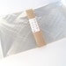 50 Clear cello bags, favor covers, Large merchandise self sealing bags, Food safe, 6" x 8"