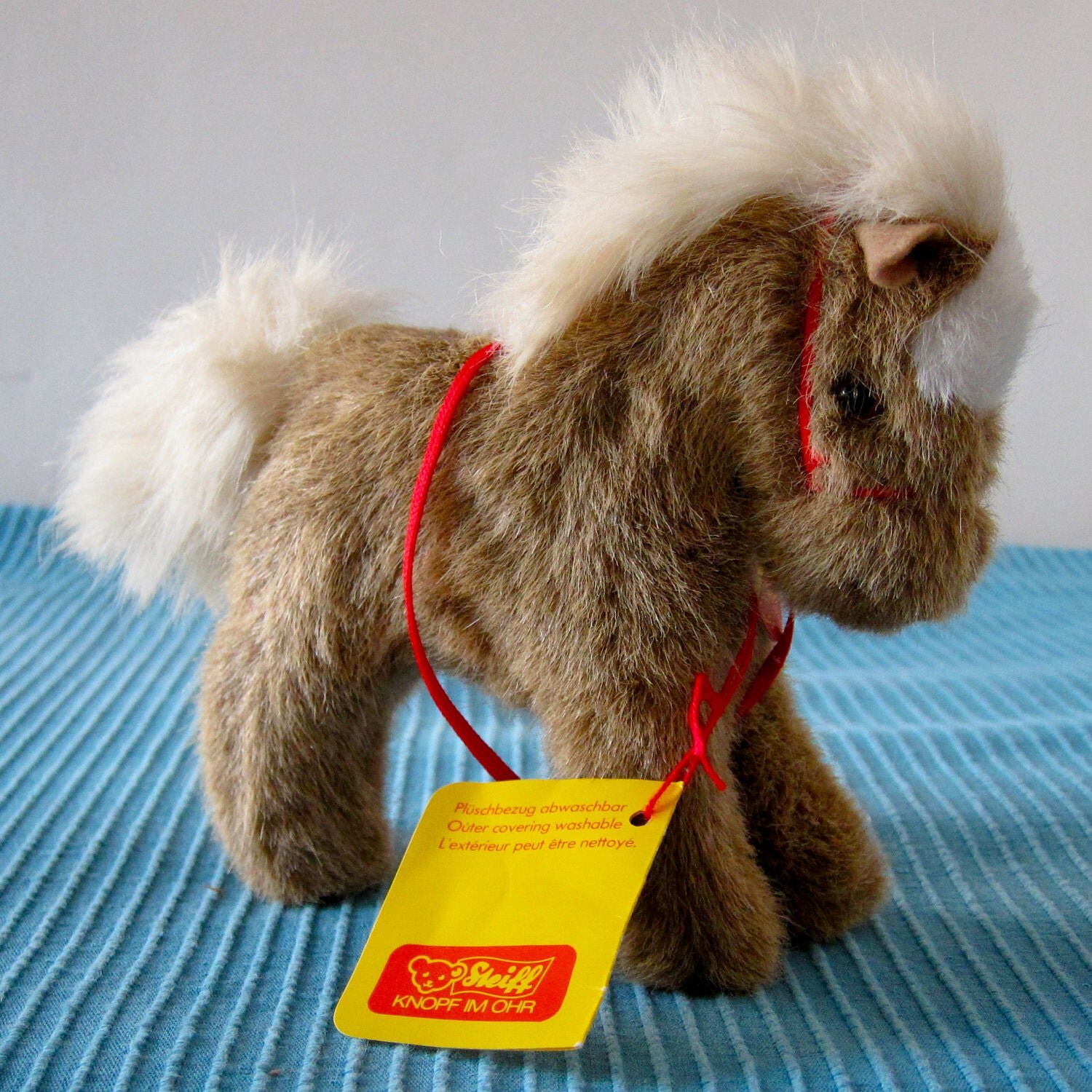 vintage stuffed horse