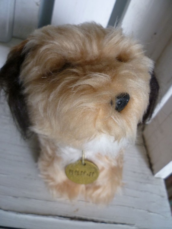 stuffed benji dog