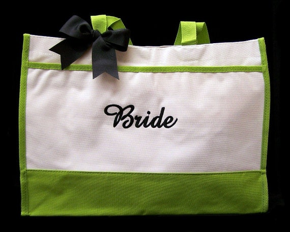 Personalized Bride Tote Bag Wedding Bridesmaid Gifts