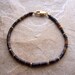 Vintage (Pre-Ban) TORTOISESHELL HEISHI BRACELET - Elegant Bracelet For Men