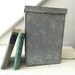 Vintage Industrial Galvanized Tin Metal Box Storage