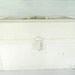 Vintage Trunk White Box Leather Handle