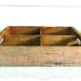 Vintage Wooden Soda Crate Box