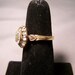 RARE Clark & Coombs 10K Gold Filled Rebekah Ring