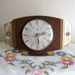 Recycled Metamec Vintage Mantel Shelf Clock