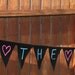 Chalk Cloth ReUsable Banner Bunting over 12 feet long for any occasion