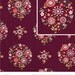 Amy Butler Fabric- Love Collection - Momento - Burgundy - Choose Your Cut 1/2 or Full Yard