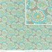 Amy Butler Fabric- Daisy Chain Collection - Dandelion Field - Grey