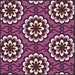 Art Gallery Fabric by Patricia Bravo - Bespoken Collection- Fancy Buttons- Purple/Magenta