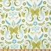 Michael Miller Fabric - Bella Butterfly Collection- Butterfly Damask - Aqua by Patty Sloniger