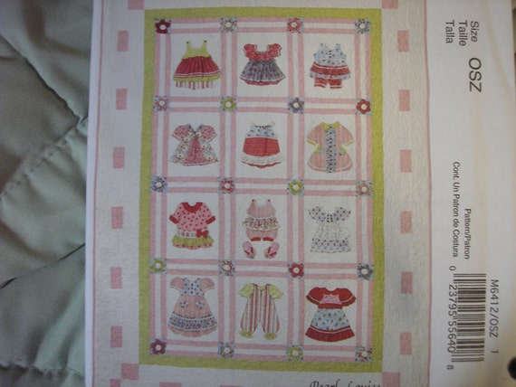 MCCALLS' 6412 pattern Pearl Louise DIMENSIONAL Baby by starsstore